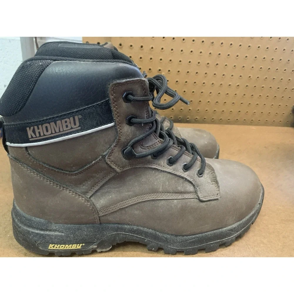 Mens 11M Greg‎ Kombu Brown Lace Up Hiking Boots